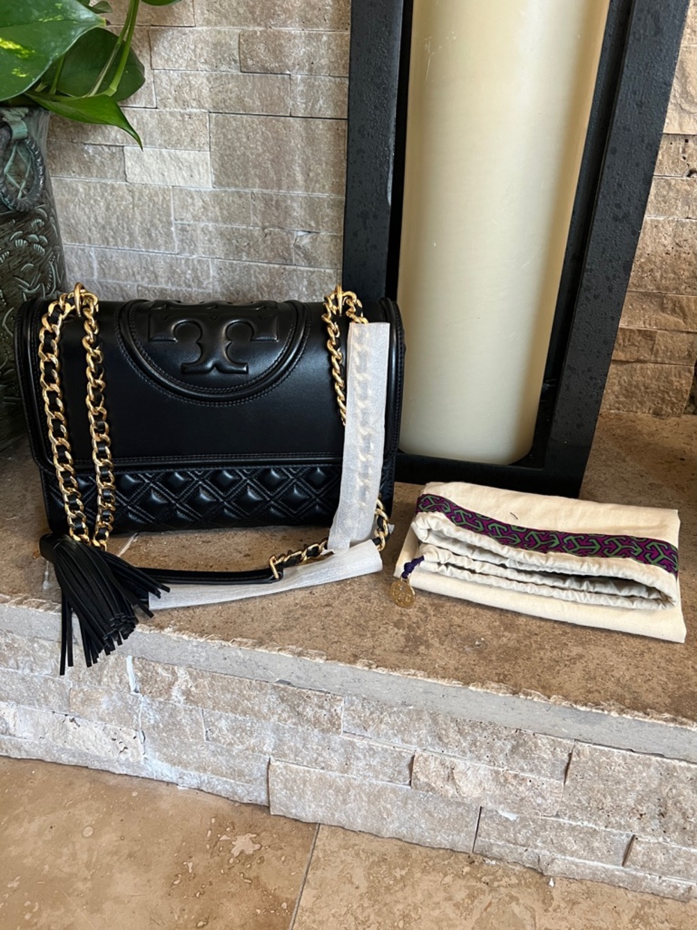 NWT Tory Burch Fleming small convertible shoulder bag